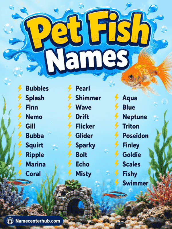 Pet Fish Names
