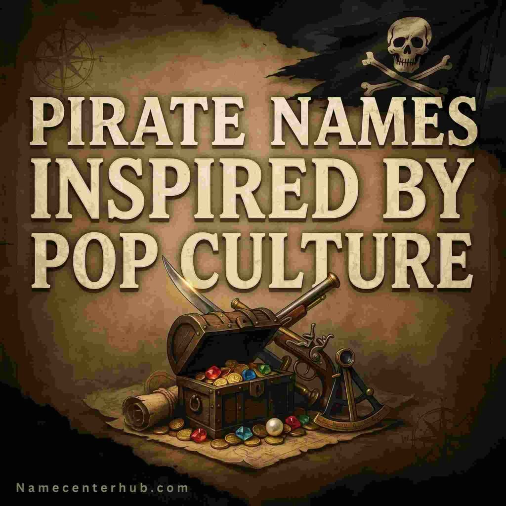 Pirate Names Inspired by Pop Culture