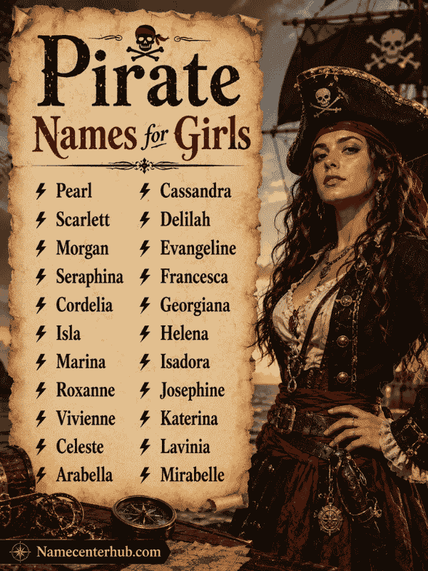 Pirate Names for Girls