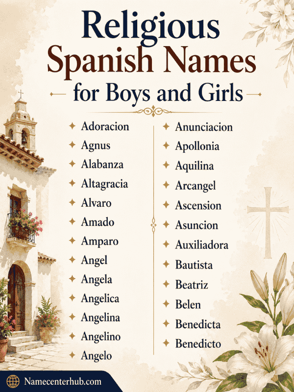 Religious Spanish Names for Boys and Girls