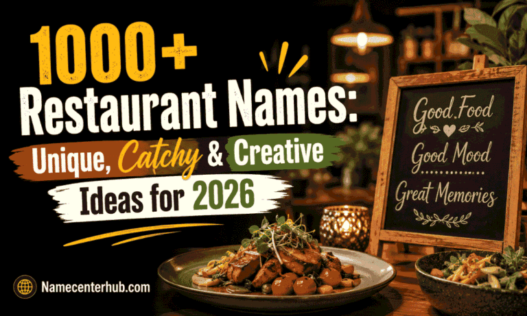 Restaurant Names