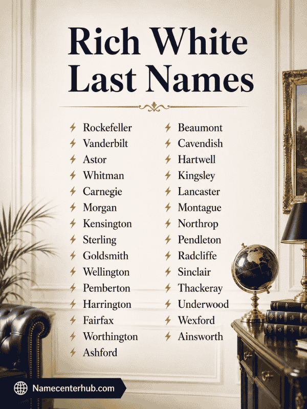 Rich White Last Names