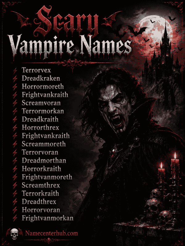 Scary Vampire Names