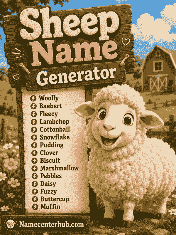 Sheep Name Generator