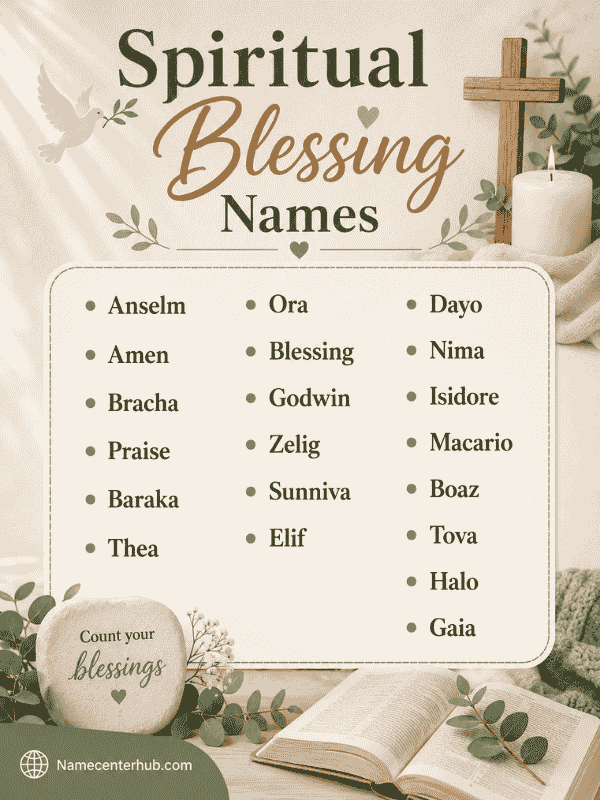 Spiritual Blessing Names