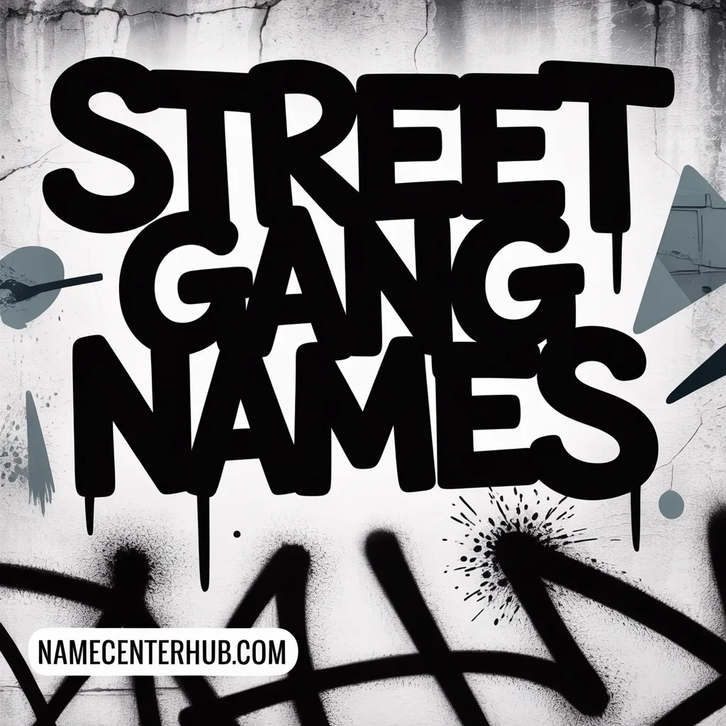 Street Gang Names
