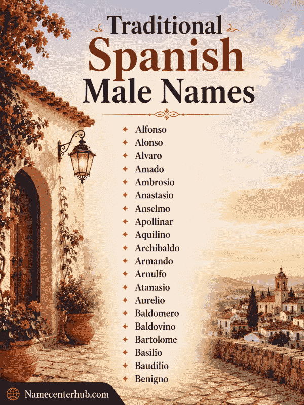 Traditional Spanish Male Names
