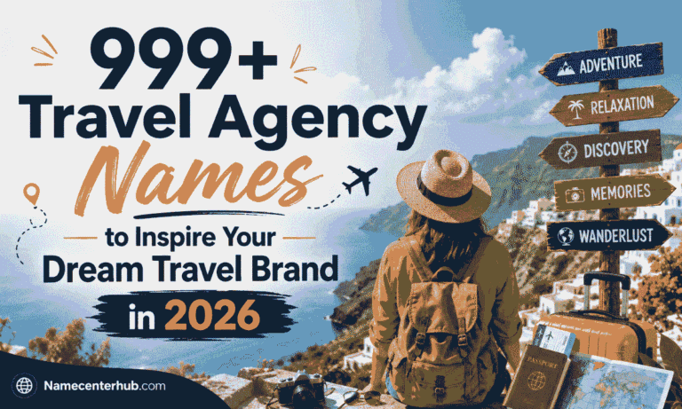 Travel Agency Names