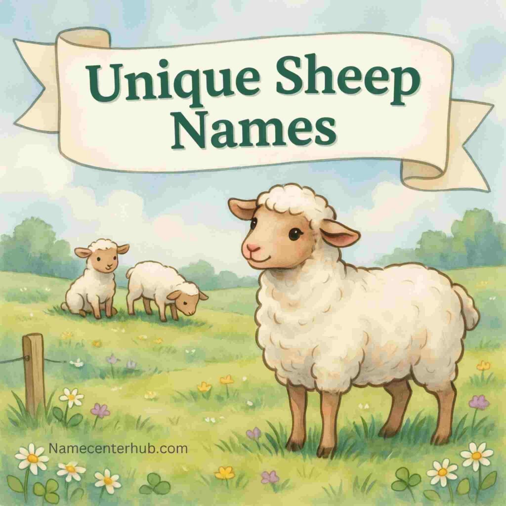 Unique Sheep Names