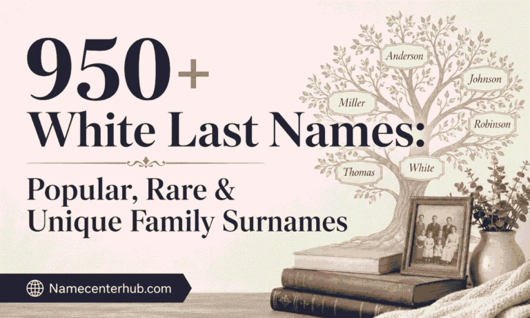 White Last Names