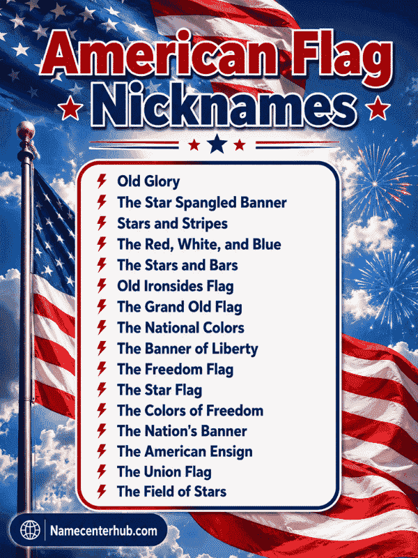 American Flag Nicknames