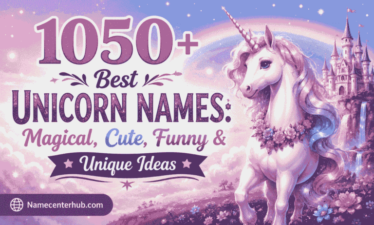 Best Unicorn Names