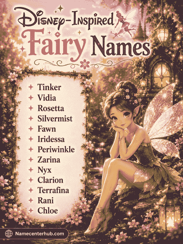 Disney-Inspired Fairy Names