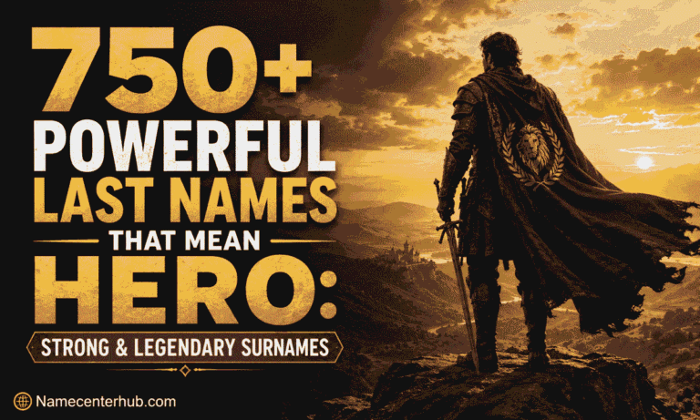 Last Names That Mean Hero