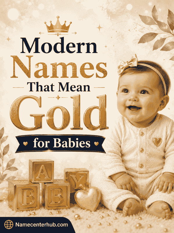 Modern Names That Mean Gold for Babies