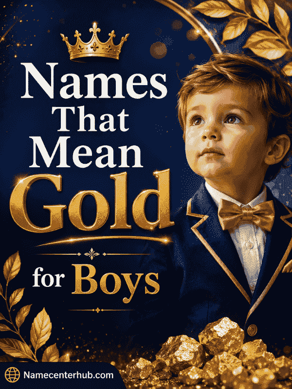 Names That Mean Gold for Boys
