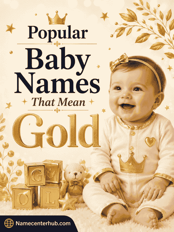 Popular Baby Names That Mean Gold