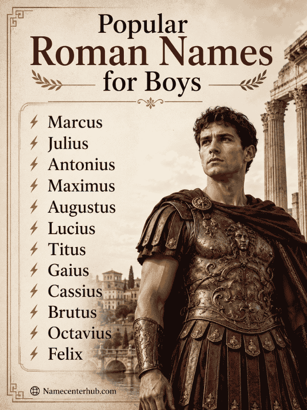 Popular Roman Names for Boys