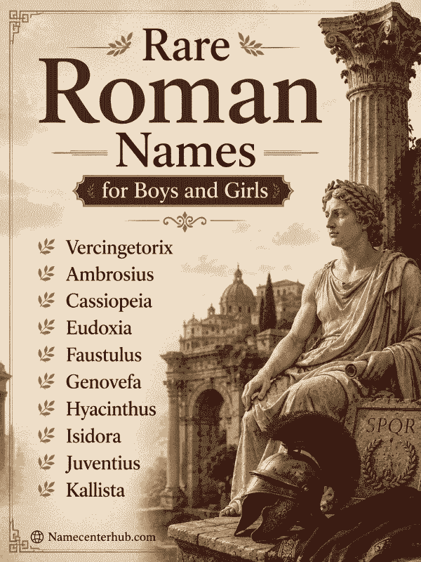 Rare Roman Names for Boys and Girls