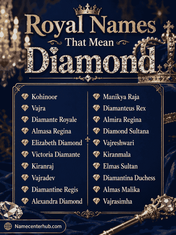 Royal Names That Mean Diamond