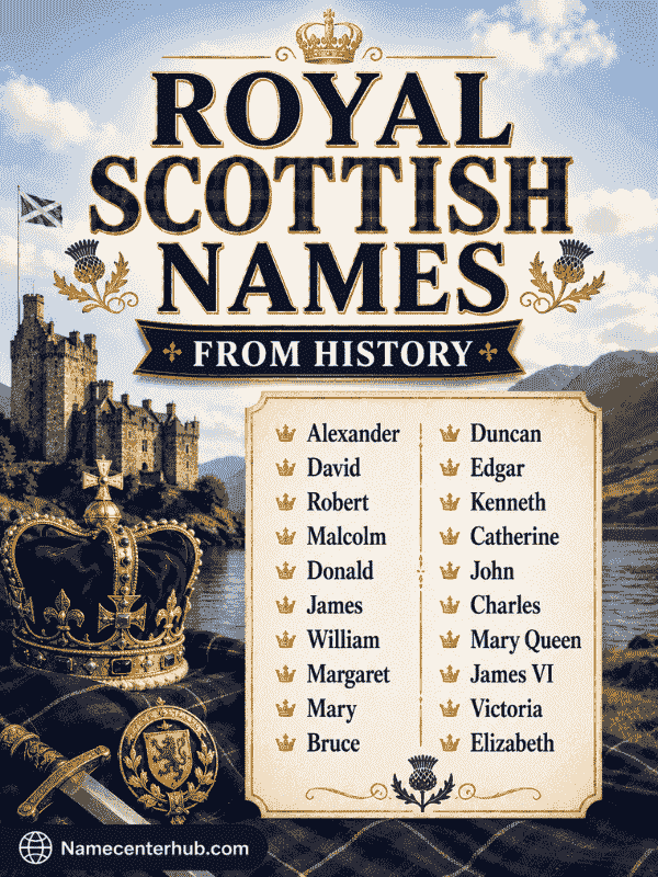 Royal Scottish Names from History