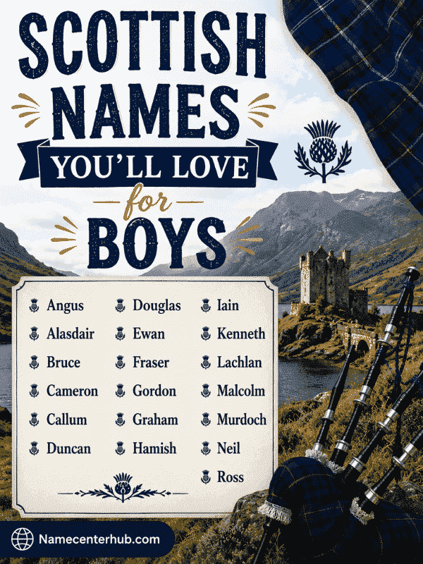Scottish Names You'll Love for Boys