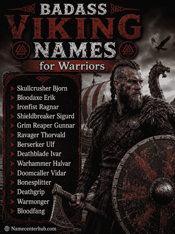Badass Viking Names for Warriors