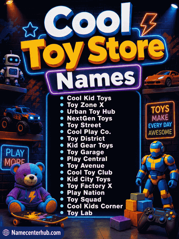 Cool Toy Store Names