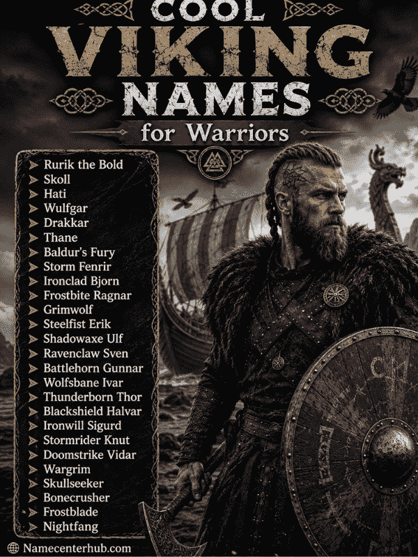 Cool Viking Names for Warriors