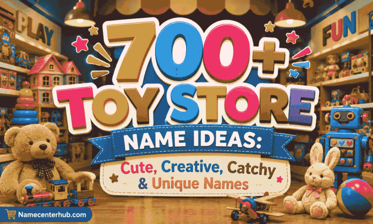 Toy Store Name Ideas