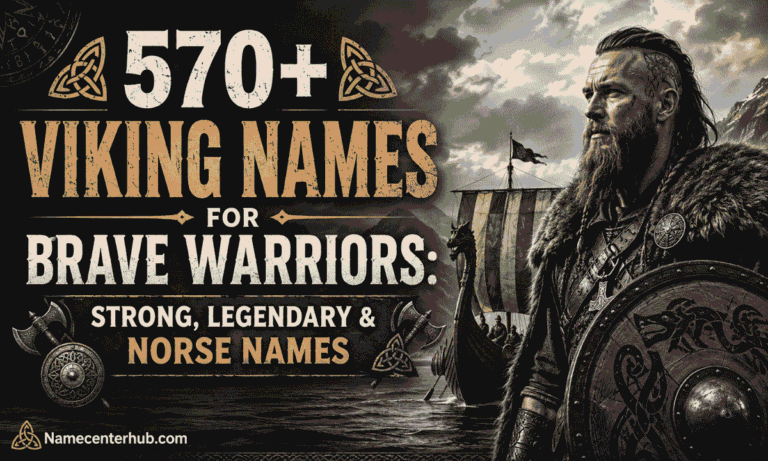 Viking Names for Brave Warriors